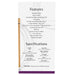 NOW Solutions, Ultrasonic Bamboo Diffuser features side package view