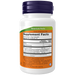 NOW Silymarin (Milk Thistle) 150 mg supplement facts label