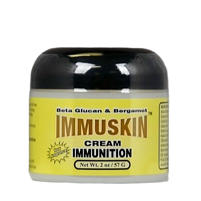 NSC ImmuSkin Cream, 2 oz, front of jar