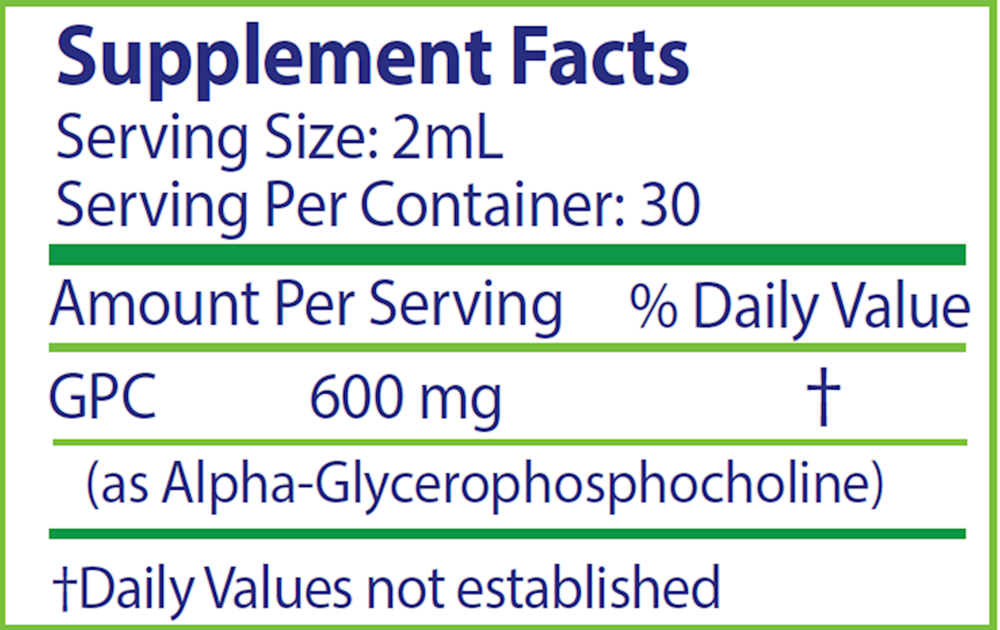 Cerebra GPC Liquid 2 fl oz by Nutrasal