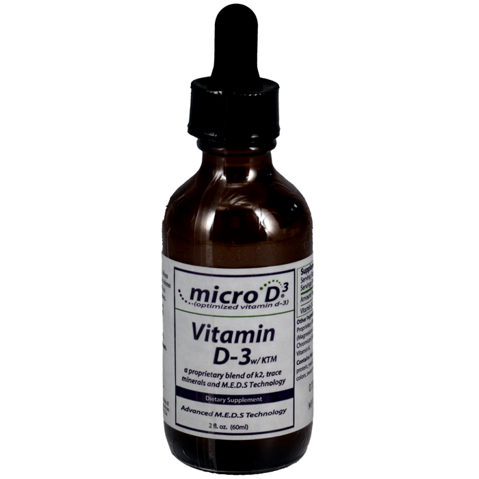 NutraSal Micro D3 with Vitamin K and Trace Minerals Liquid