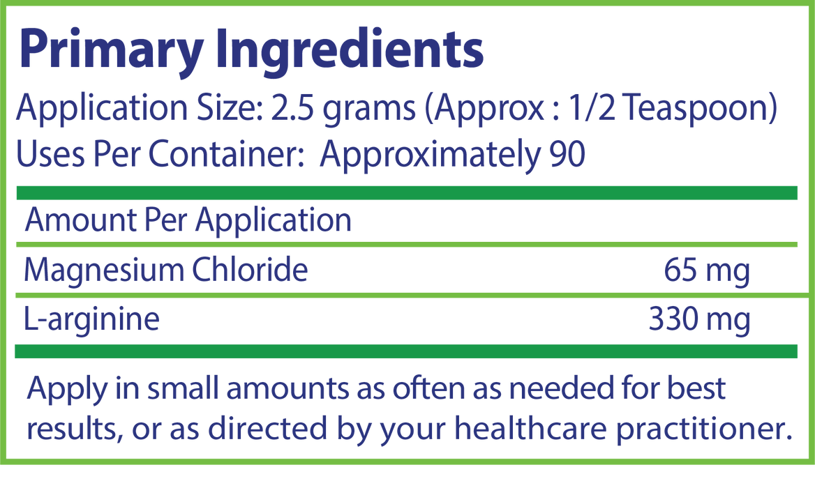 Magnesium L-Arginine Cream 8 oz by Nutrasal