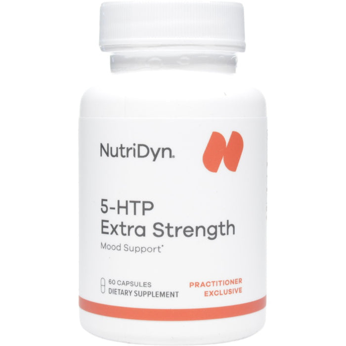 NutriDyn 5-HTP Extra Strength, 60 capsules, front of bottle