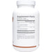 NutriDyn Bone Support Extra Strength 180 tablets supplement facts label