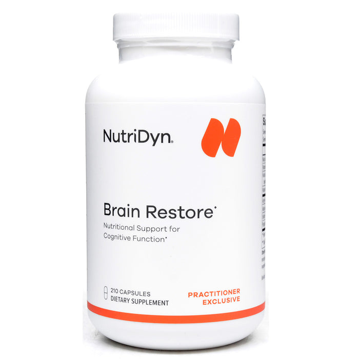 NutriDyn Brain Restore, 210 capsules, front of bottle
