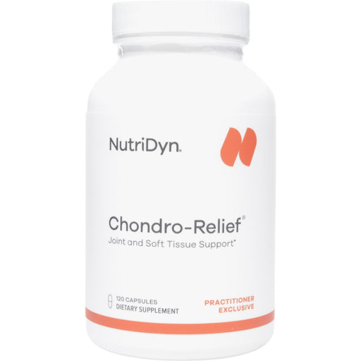 NutriDyn Chondro-Relief, 120 capsules, front of bottle
