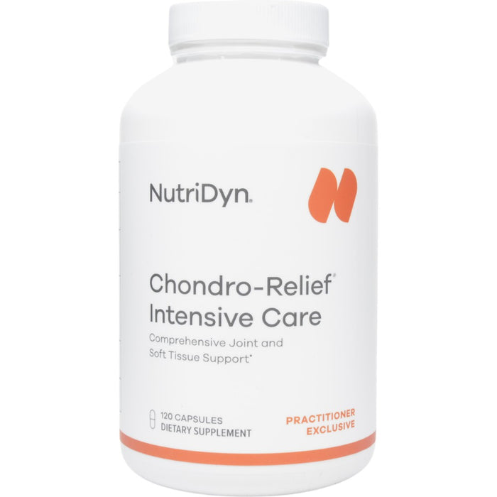 NutriDyn Chondro-Relief Intensive Care, 120 capsules, front of bottle