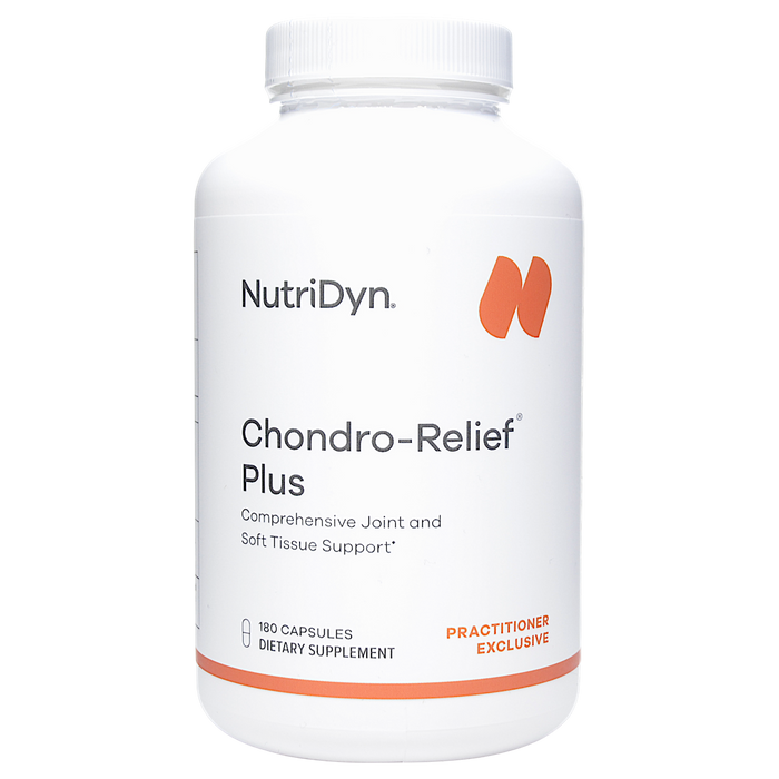 NutriDyn Chondro-Relief Plus, 180 capsules, front of bottle