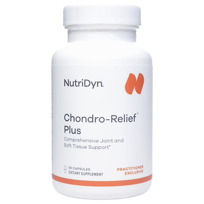 NutriDyn Chondro-Relief Plus, 90 capsules, front of bottle