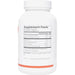 NutriDyn Chondro-Relief Vegetarian 120 capsules supplement facts label