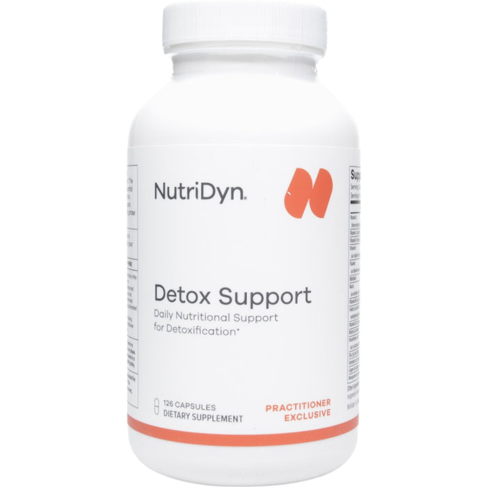 NutriDyn Detox Support, 126 capsules, front of bottle