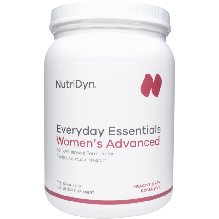 NutriDyn Everyday Essentials Women's Advanced, 30 packets, front of container