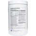 NutriDyn Fruits & Greens Blackberry Tangerine with Monk Fruit powder supplement facts label