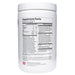 NutriDyn Fruits & Greens Strawberry Kiwi with Monk Fruit powder supplement facts label