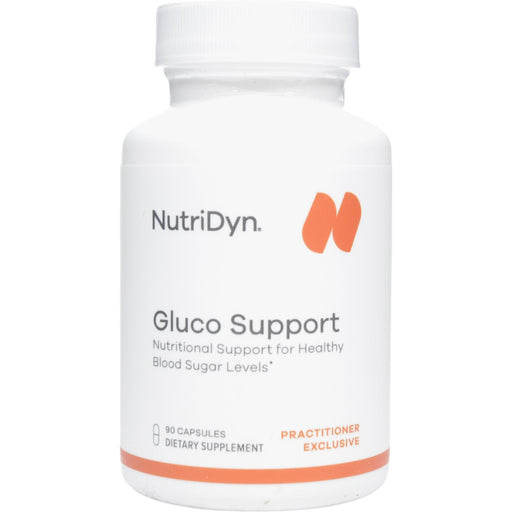 NutriDyn Gluco Support, 90 capsules, front of bottle