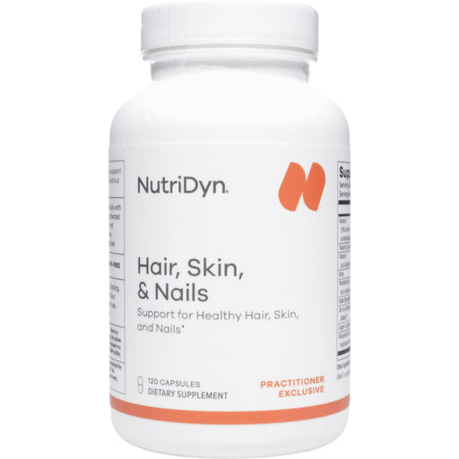 NutriDyn Hair, Skin, & Nails, 120 capsules, front of bottle