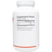 NutriDyn HCl Support 180 tablets supplement facts label