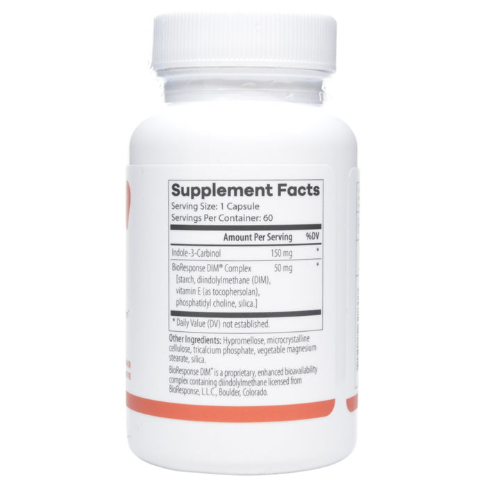 NutriDyn I-3-C Plus 60 capsules supplement facts label