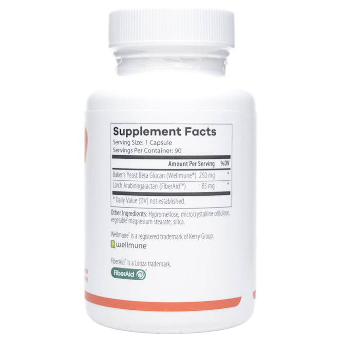 NutriDyn Immunity Pro 90 capsules supplement facts label