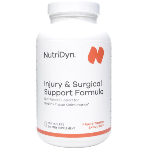 NutriDyn Injury & Surgical Support Formula, 180 tablets, front of bottle
