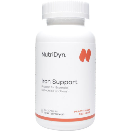 NutriDyn Iron Support, 180 capsules, front of bottle