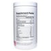 NutriDyn Keto Burn Raspberry Lemonade powder supplement facts label