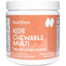 NutriDyn Kids Chewable Multi Orange Cream, 60 tablets, front of jar