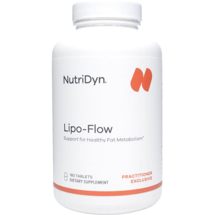 NutriDyn Lipo-Flow, 180 tablets, front of bottle
