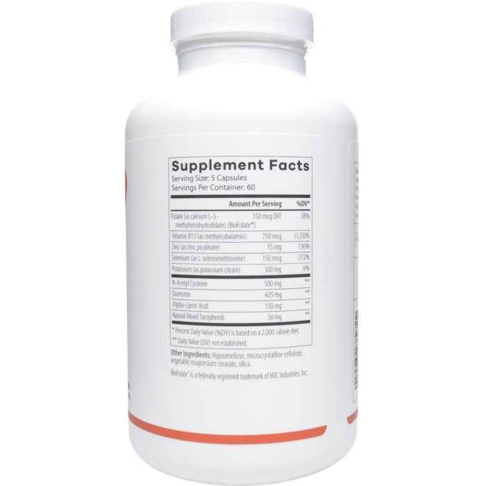 NutriDyn Nutri-ChelX 300 capsules supplement facts label