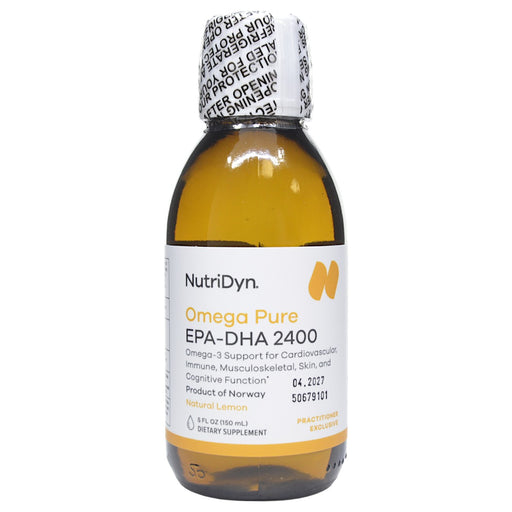 NutriDyn Omega Pure EPA-DHA 2400, 150 mL, front of bottle