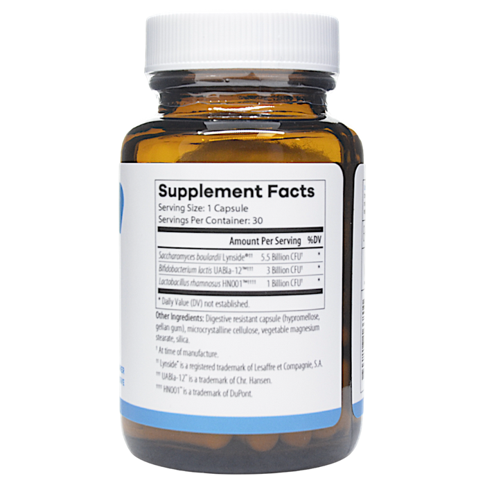 NutriDyn UltraBiotic Defense 30 capsules supplement facts label