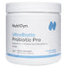 NutriDyn UltraBiotic Probiotic Pro powder, 8.8 oz, front of canister