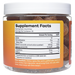 NutriDyn Vitamin C 500 Gummies Orange Flavor 90 count supplement facts label