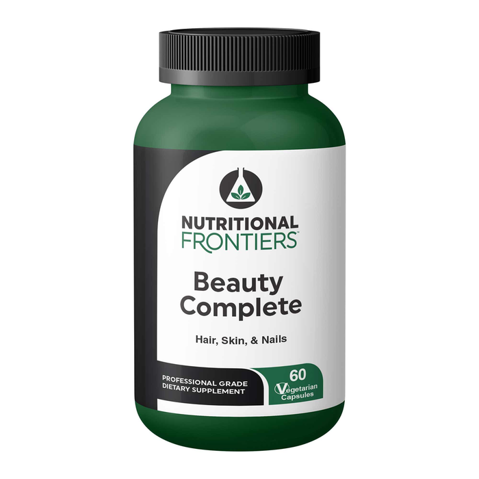 Nutritional Frontiers Beauty Complete, 60 capsules, front of bottle