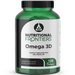 Nutritional Frontiers Omega 3D, 120 softgels, front of bottle