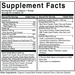 Nutritional Frontiers Pro Lean Greens Apple Cinnamon 10.76 oz supplement facts label