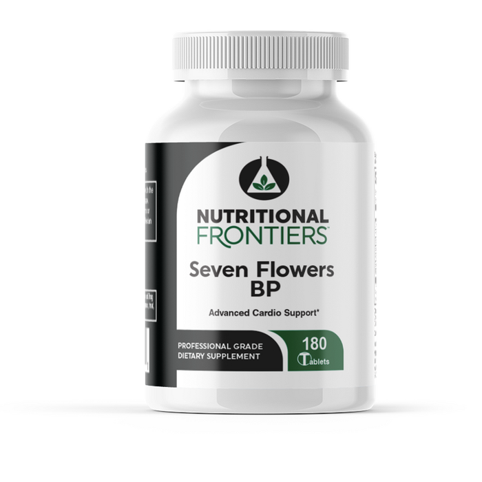 Nutritional Frontiers Seven Flowers, 180 tablets, front of bottle