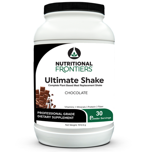 Nutritional Frontiers Ultimate Shake Chocolate, 1512 g, front of container