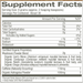 Mushroom Coffee Latte Blend 30 servings by Om Mushroom, Supplement Facts label