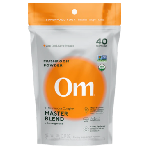 Om Mushroom Mushroom Master Blend Powder 40 servings