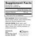 Omne Diem Brain Support 60 capsules supplement facts label
