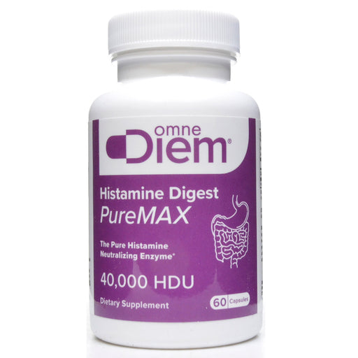 Omne Diem Histamine Digest PureMAX, 60 capsules, front of bottle