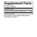 organic india Gotu Kola Brain & Nervous Support vegetarian capsules supplements facts and ingredient label 