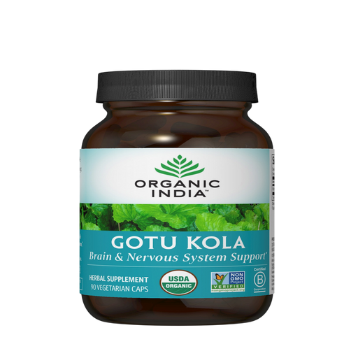 organic india Gotu Kola Brain & Nervous Support vegetarian capsules