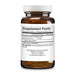 An amber supplement bottle with a white cap and a white label reading 'Supplement Facts' on a plain white background. The label also shows manufacturer text for Physician's Strength.