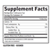 Organic India Organic Whole Husk Psyllium 340 g supplement facts label