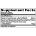 Organic India Sugar Balance 90 veg capsules supplement facts label