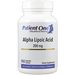 Patient One Alpha Lipoic Acid 200 mg, 90 vegetable capsules, front of bottle