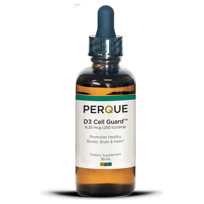 PERQUE D3 Cell Guard Liquid, 30 ml, front of bottle