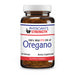 Physician's Strength 100% Wild P73 Oil of Oregano dietary supplement in an amber glass bottle with a white cap and white label.